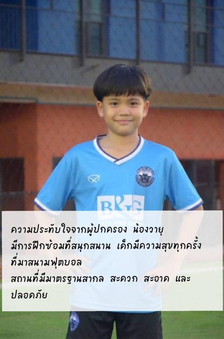 feedback การมาซ้อมบอลที่ korat rising academy จากผุ้ปกครองเด็ก